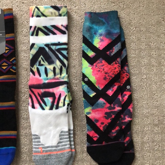 NEW Stance Crew Socks Size Medium Soft Stretchy - Picture 3 of 5